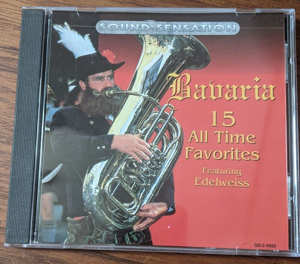 Bavaria 15 All-Time Favorites Music CD Various Artists